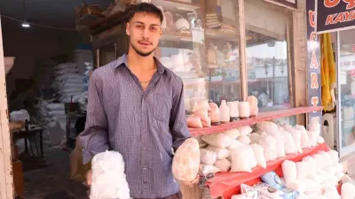 Kırşehir'de Ev Yapımı Turşuya İlgi Azaldı, Kaya Tuzuna Talep Düştü