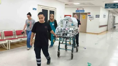 Siirt'te Kritik Durumdaki 8 Günlük Bebek Hava Ambulansıyla Ankara'ya Gönderildi