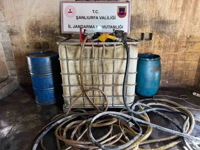 Şanlıurfa'da Kaçak Akaryakıt Operasyonu: 2 Gözaltı
