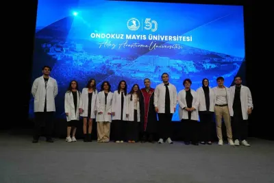 Ondokuz Mayıs Üniversitesi Tıp Fakültesi'nde Beyaz Önlük Heyecanı
