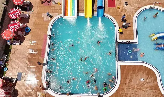 Atakum'da aqua park kapılarını açtı