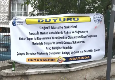 Keçiören'de altyapı çilesi: Kanalizasyon suyu apartmanları bastı