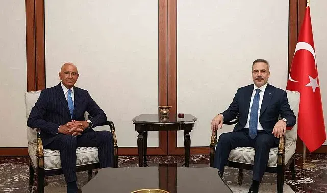 Bakan Fidan, ABD'nin Ankara Büyükelçisi Barrack'ı kabul etti