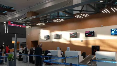 Malatya Havalimanı Yeni Terminal Binası İlk Yolcularını Ağırladı