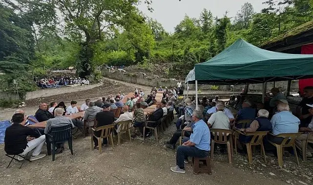 Sinop'ta yağmur ve bereket duası
