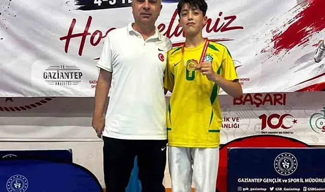 Arabanlı Taekwondocu bölge şampiyonu Ahmet Öztürk Gaziantep'i temsil edecek