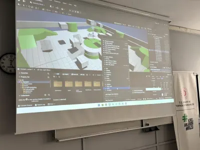 Tokat’ta Öğretmenler Unreal Engine ve VR Teknolojileriyle Dijital İkiz Geliştirdi
