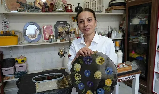 Küçük bir odada hayal ile başladı, epoksi reçinesi mesleği oldu