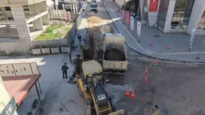Tokat'ta Altyapı Yenileme Çalışmaları Hız Kesmeden Devam Ediyor