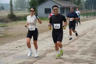 Düzce'de İkinci Efteni Duatlonu 230 Sporcunun Katılımıyla Tamamlandı