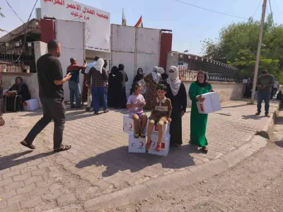 Türk Kızılay'dan Kerkük'teki 500 Aileye Gıda Yardımı