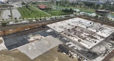 Gebze Millet Bahçesi Cami Projesinde Çalışmalar Hız Kesmeden Devam Ediyor