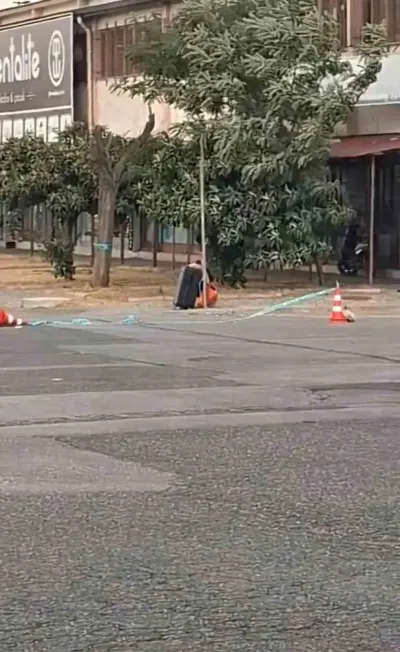 Gaziantep'te Yol Kenarındaki Şüpheli Çanta Fünyeyle Patlatıldı