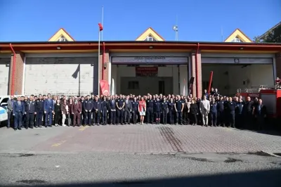 Tekirdağ'da İtfaiye Haftası Buluşması: Başkan Yüceer'den Personele Övgü