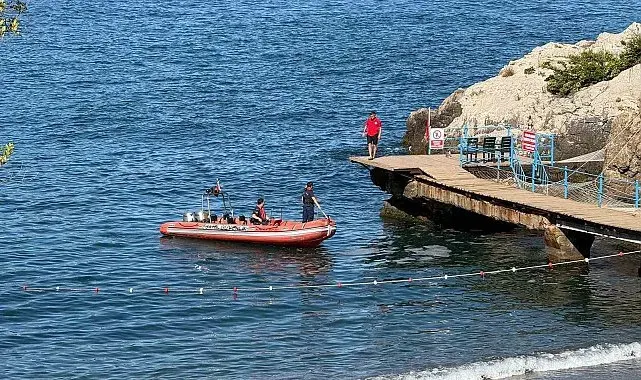 Yasağa rağmen girdiği denizde kaybolan vatandaşı arama çalışmaları ikinci gününde