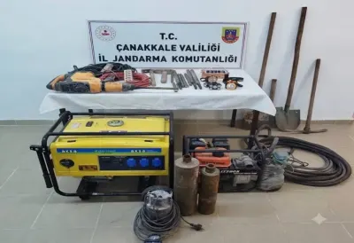 Çanakkale'de Eceabat'ta Jandarmadan Kaçakçılık Operasyonu