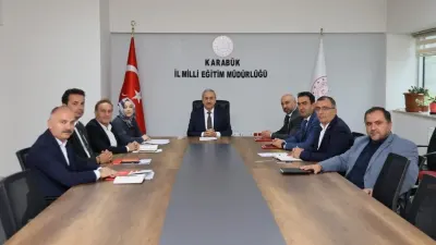 Karabük'te Yeni Eğitim ve Öğretim Yılının İlk Haftası Masaya Yatırıldı
