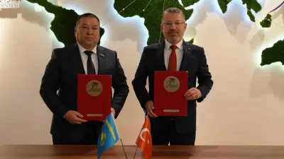 Karabük Üniversitesi ile Atyrau Üniversitesi Arasında Çift Diploma Protokolü