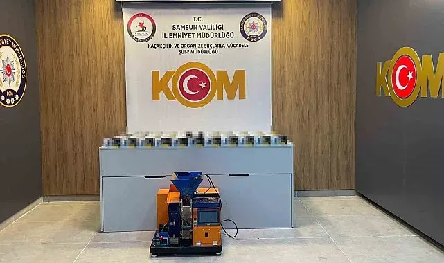 Samsun'da 20 bin kaçak sigaraya ele geçirildi