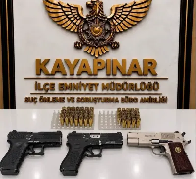 Diyarbakır'da ruhsatsız silah ve dolandırıcılık operasyonunda 6 gözaltı