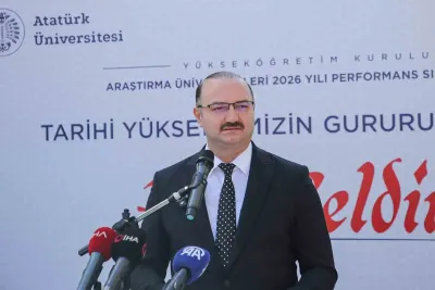 Atatürk Üniversitesi URAP 2025-2026 Alan Sıralamalarında Zirvede
