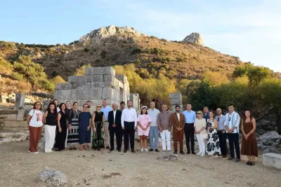 Marmaris'in Tarihi Phoenix Antik Kenti ve Gastronomi Dünyası Buluştu