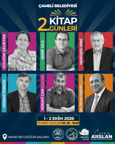 Çameli'nde Kültür Şöleni: 2. Kitap Günleri Kapılarını Açıyor