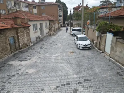 Tavas'ta Orta Mahallesi yepyeni bir görünüme kavuştu
