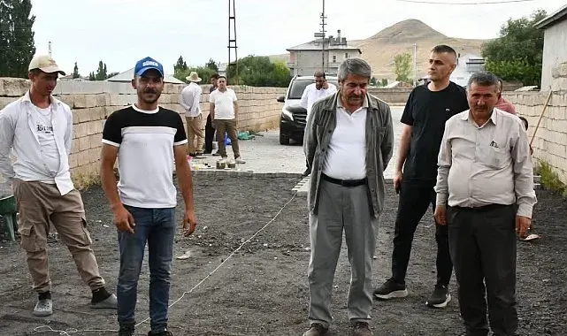 Başkan Abdulhalik Taşkın, çalışmaları yerinde inceledi