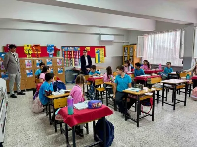 Bozdoğan Kaymakamı Sözen Haydere Okullarında İncelemelerde Bulundu
