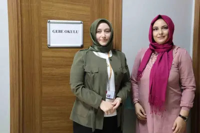 Kayseri'deki Gebe Okulları'nda Binlerce Anne Adayına Doğum Eğitimi