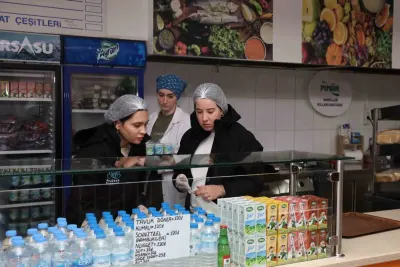 Nilüfer'de Okul Kantinlerine Sıkı Hijyen Denetimi Başlatıldı