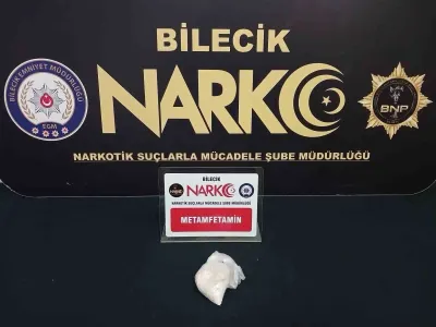 Bilecik'te Narkotik Operasyonu: Metamfetamin Ele Geçirildi