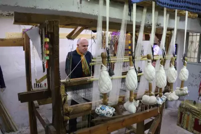 Denizli'de Asırlık El Dokumacılığı Geleneği Yaşatılıyor