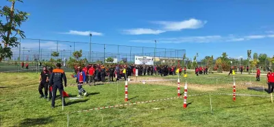 Elazığ Belediyesi Arama Kurtarma Ekibi Van'daki Bölgesel Kampa Dahil Oldu