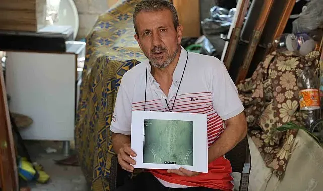 İş kazası geçirdi, ameliyat oldu, belinde panç unutuldu