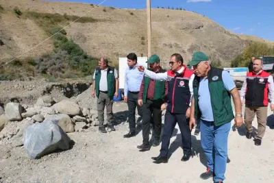 Erzincan Çayırlı'da Turnaçayırı Projesi Binlerce Dekar Araziye Can Suyu Olacak