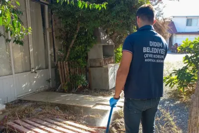 Didim Belediyesi'nden Yaz Sezonu Öncesi Kapsamlı Vektör ve Larva İlaçlama Seferi