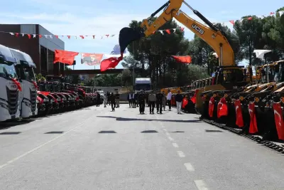 Antalya Büyükşehir Belediyesinden 89 Araçlık Yeni Filo Yatırımı