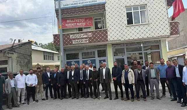 Şahin Yaman, MHP Patnos İlçe Başkanı Seçildi