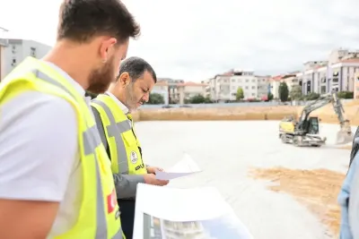 Denizli'de 663 Araçlık Sırakapılar Katlı Otopark Projesi'nde Çalışmalar Sürüyor