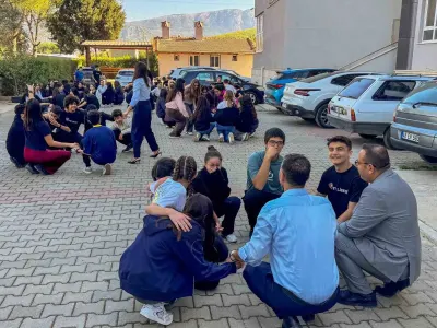 Menteşe İlçe Milli Eğitim Müdürü Mehmet Keleş TOBB Fen Lisesi'ni Ziyaret Etti