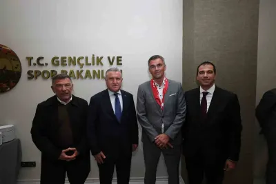 Bakan Bak, Avrupa Okul Sporları Federasyonu Heyetini Ağırladı