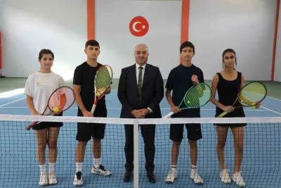 Ağrı, Türkiye Tenis Ligi Doğu Anadolu Bölgesi Turnuvası’na Ev Sahipliği Yapıyor