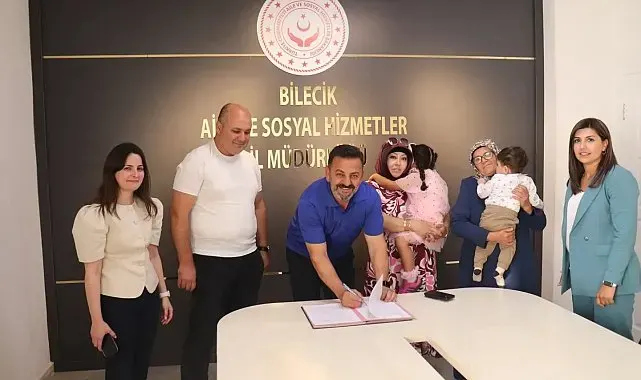 Bilecik'te koruyucu aile sözleşmesi imzalandı