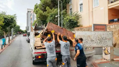 Alanya'da Turizm Sezonu Nedeniyle Kapsamlı Temizlik Seferberliği Başlatıldı