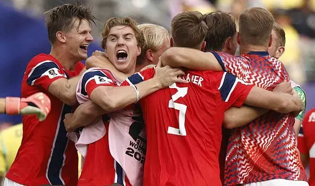 Haaland Brezilya'yı yıktı, Norveç çeyrek finalde