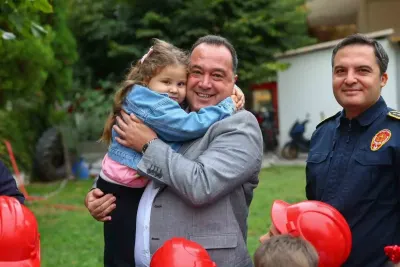 Başkan Dutlulu'dan İtfaiye Personeline Ziyaret ve Teşekkür