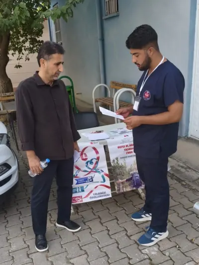 Elazığ'da Dünya Kalp Günü Nedeniyle Bilgilendirme Faaliyeti Gerçekleştirildi