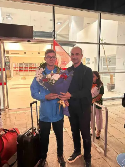 Avrupa Şampiyonu Musab İsmail Şahanoğlu Memleketinde Coşkuyla Karşılandı